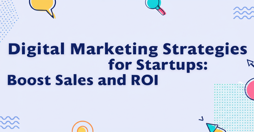 Digital Marketing Strategies for Startups: Boost Sales and ROI