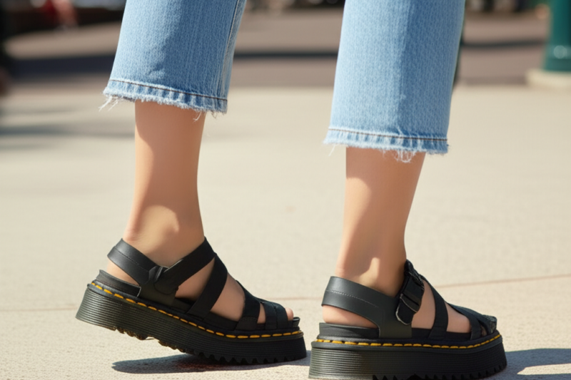 Dr. Martens Voss Sandals: Style, Comfort & Durability