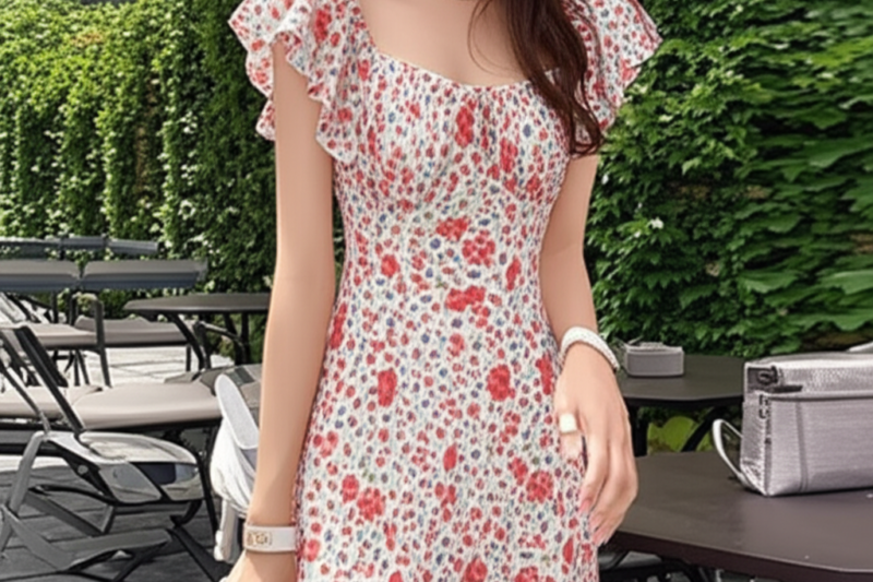 Elegant Floral Midi: Your Perfect Summer Dress