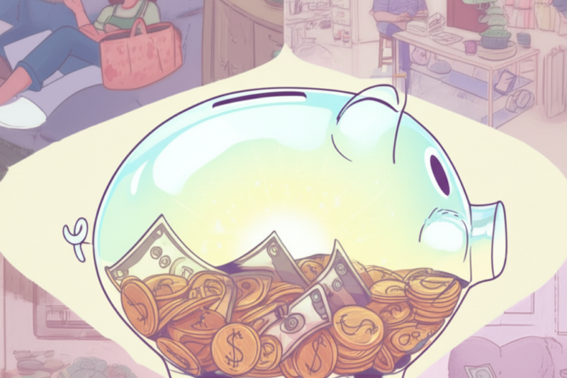 How to Save $10,000 in a Year Without Changing Your Life